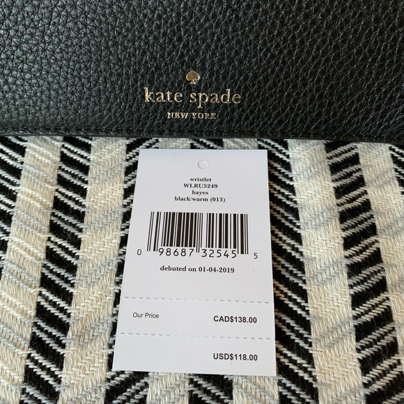 Wristlet Hayes black warm Kate spade wallet black - Picture 7 of 7